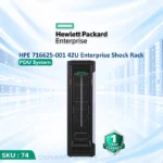 HPE 716625-001  42U 60cm x 107.5cm Enterprise Shock Rack+PDU System