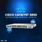 Cisco Catalyst 3850 - 48 Ports PoE+, UPlink ( 2P×1G + 2P×10G )