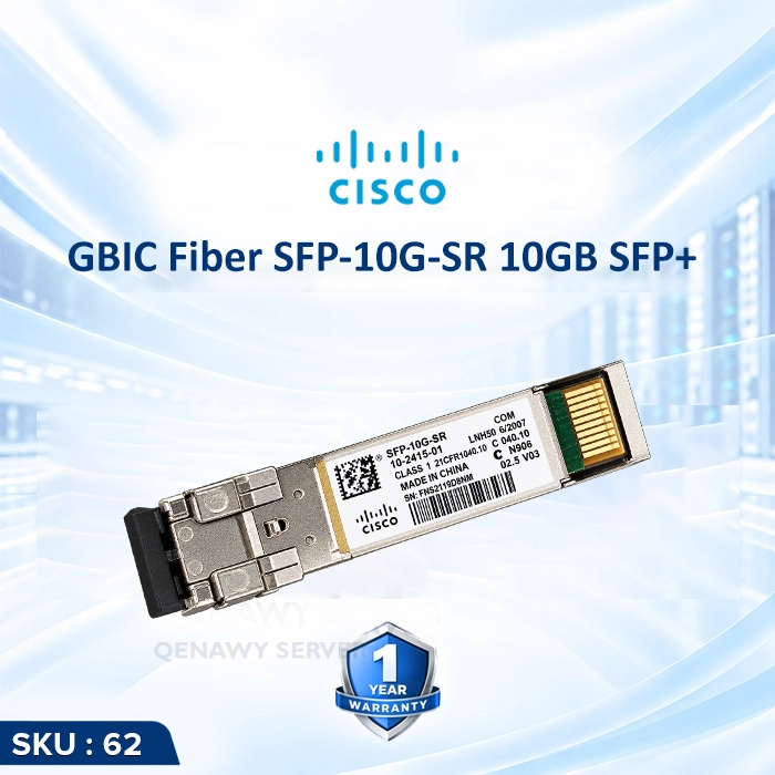 Cisco GBIC Fiber SFP-10G-SR-S-servertechservice
