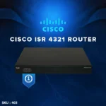 Cisco ISR 4321 Router - 2 Gigabit Ethernet, 1 SFP, 4 GB RAM