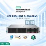 HPE ProLiant DL380 Gen9 8 BAY-servertechservice