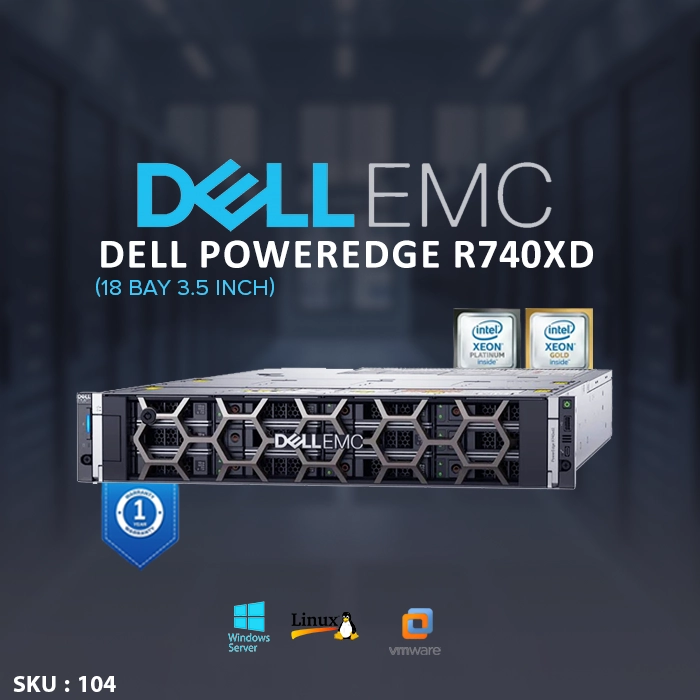 Dell EMC PowerEdge R740xd-servertechservice