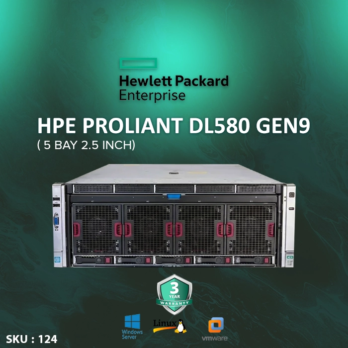 HPE ProLiant DL580 Gen9 5 Bay 2.5 inch HPE ProLiant DL580-servertechservice
