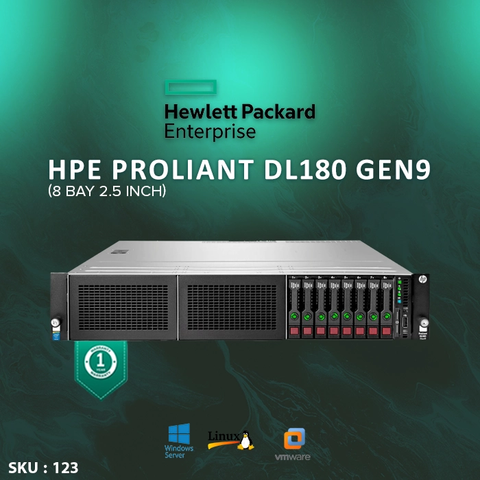 HPE ProLiant DL180 Gen9 8 Bay-servertechservice