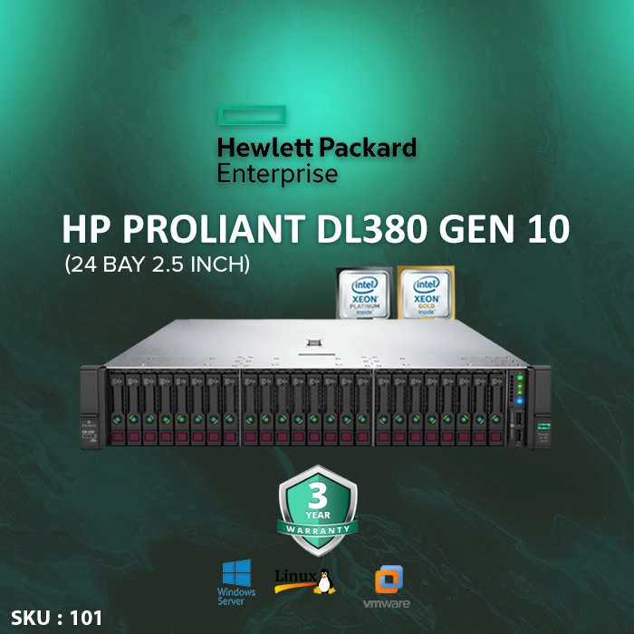 HPE ProLiant DL380 Gen10 24 BAY-servertechservice