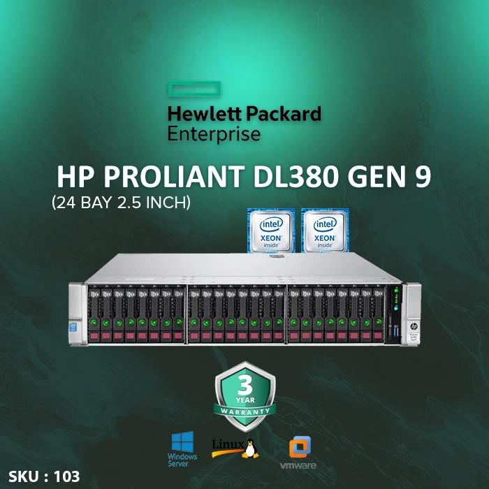 HPE ProLiant DL380 Gen9 24 BAY-servertechservice