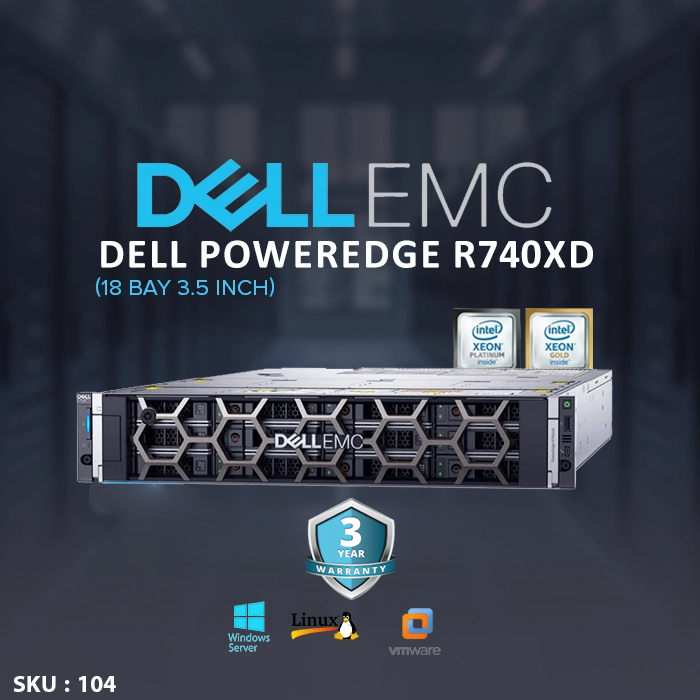 Dell EMC PowerEdge R740xd-servertechservice
